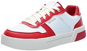 Skechers Women's Jade-Best in Class Leather Lace-up Sneakers with Memory Foam