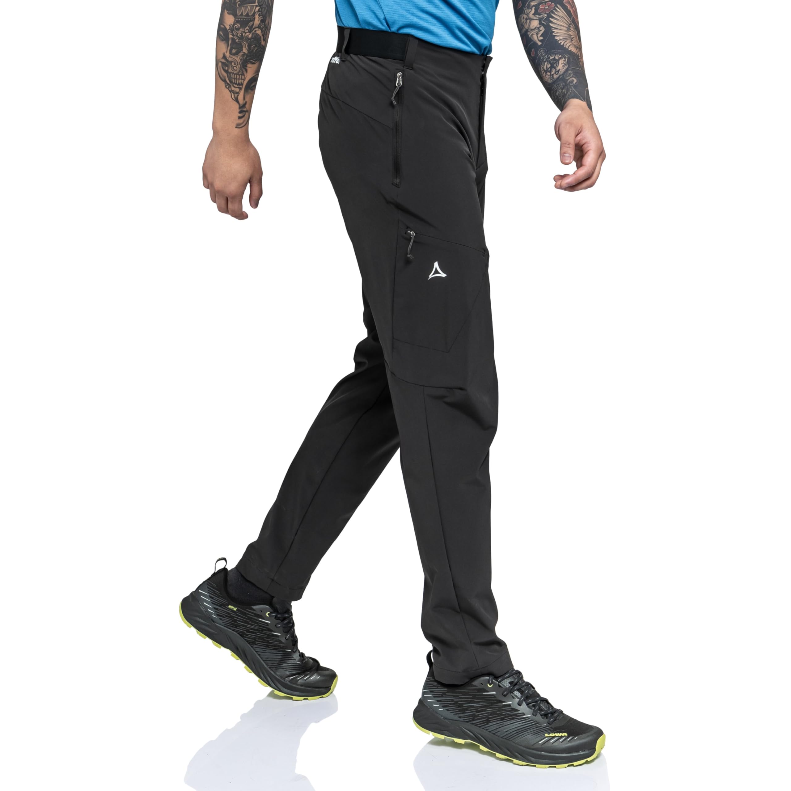 Schöffel Herren Pants Style Blaustein MNS, robuste und leichte Wanderhose aus recyceltem Material, leichte Hose mit 4-Wege-Stretch für maximale Bewegungsfreiheit, schnell trocknend