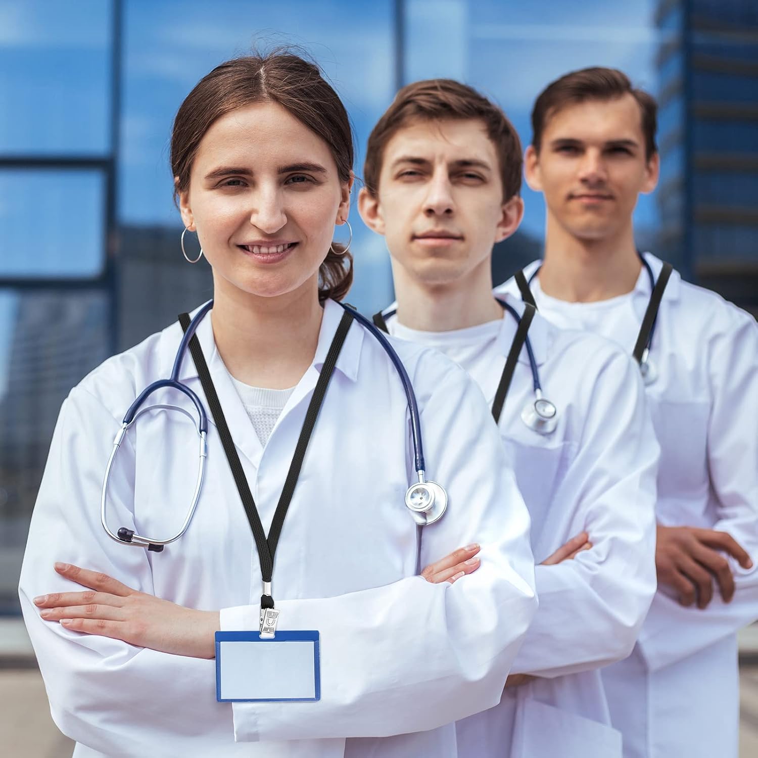 Marspark Lanyards Bulk with Clip Flat Neck Lanyard Badge Lanyard with Swivel Hook Lanyards for ID Cards Holder - Image 7