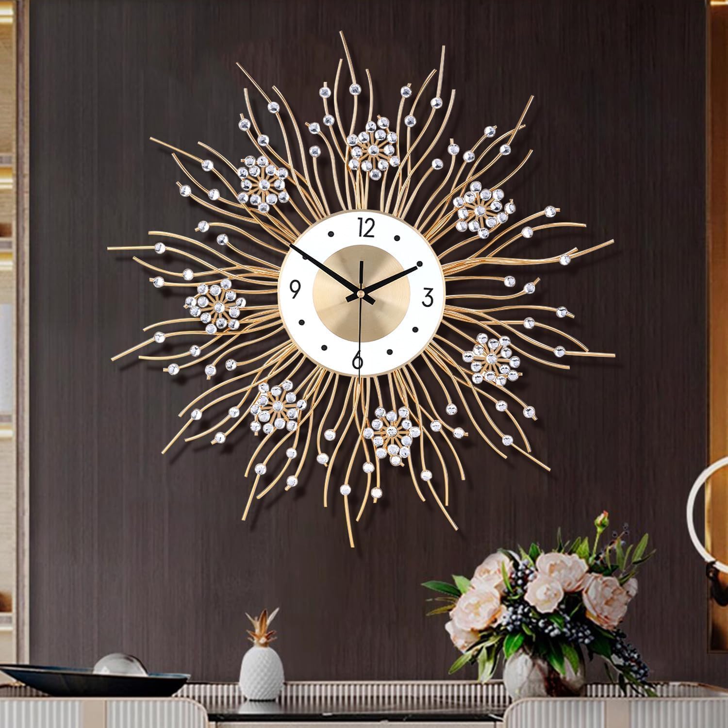 Sunflower Silent Decorative Wall Clock