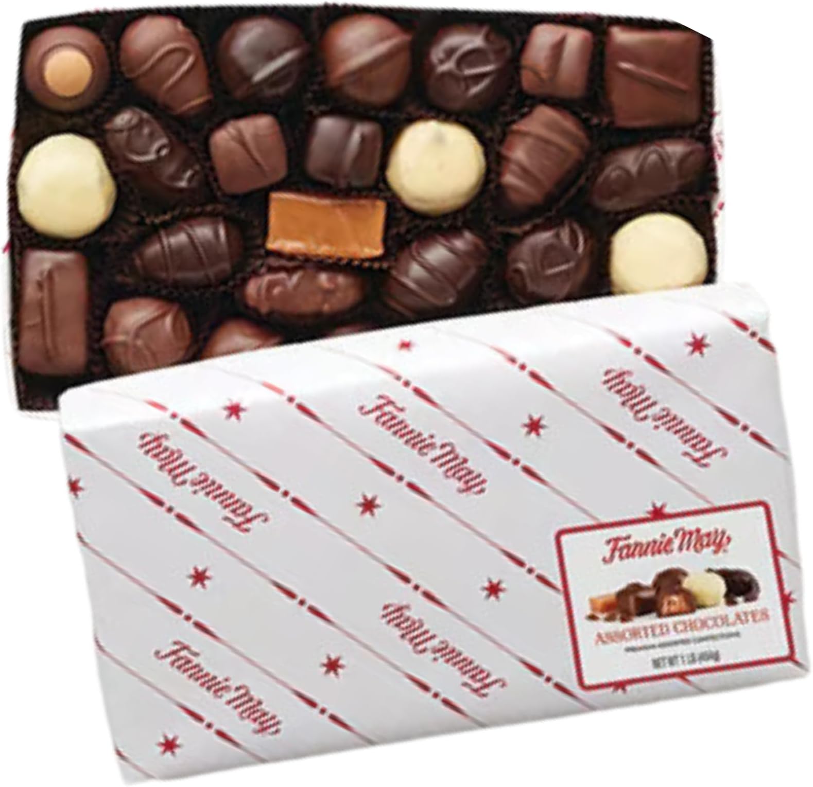 Fannie May, Milk Chocolate Candy, Pixies, 14 oz Gift Box