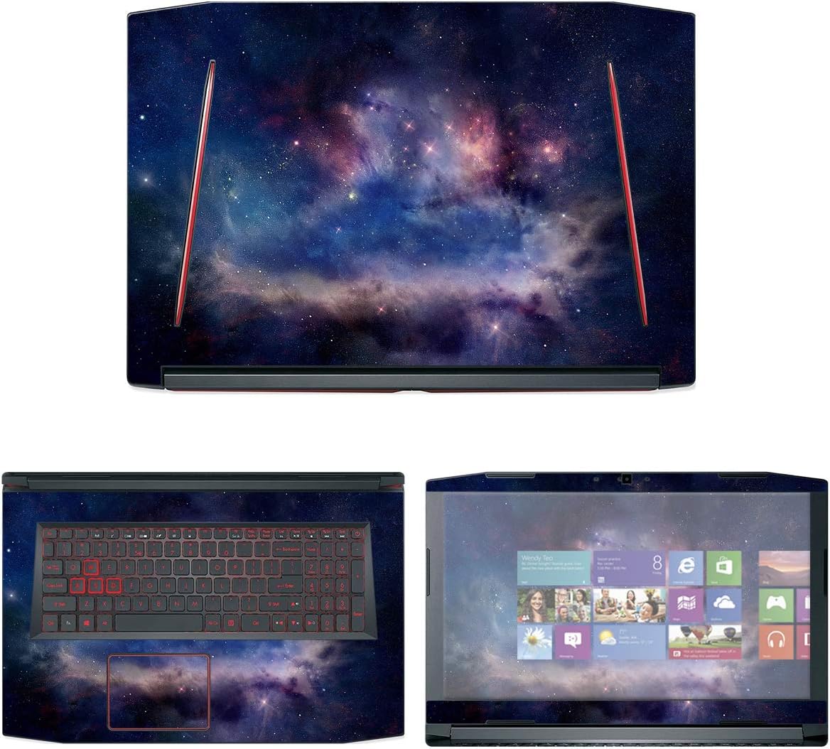 Decalrus - Protective Decal Space Skin Sticker for Acer Predator Helios 300 PH317 (17" Screen) case Cover wrap ACpredatorHelios17-208