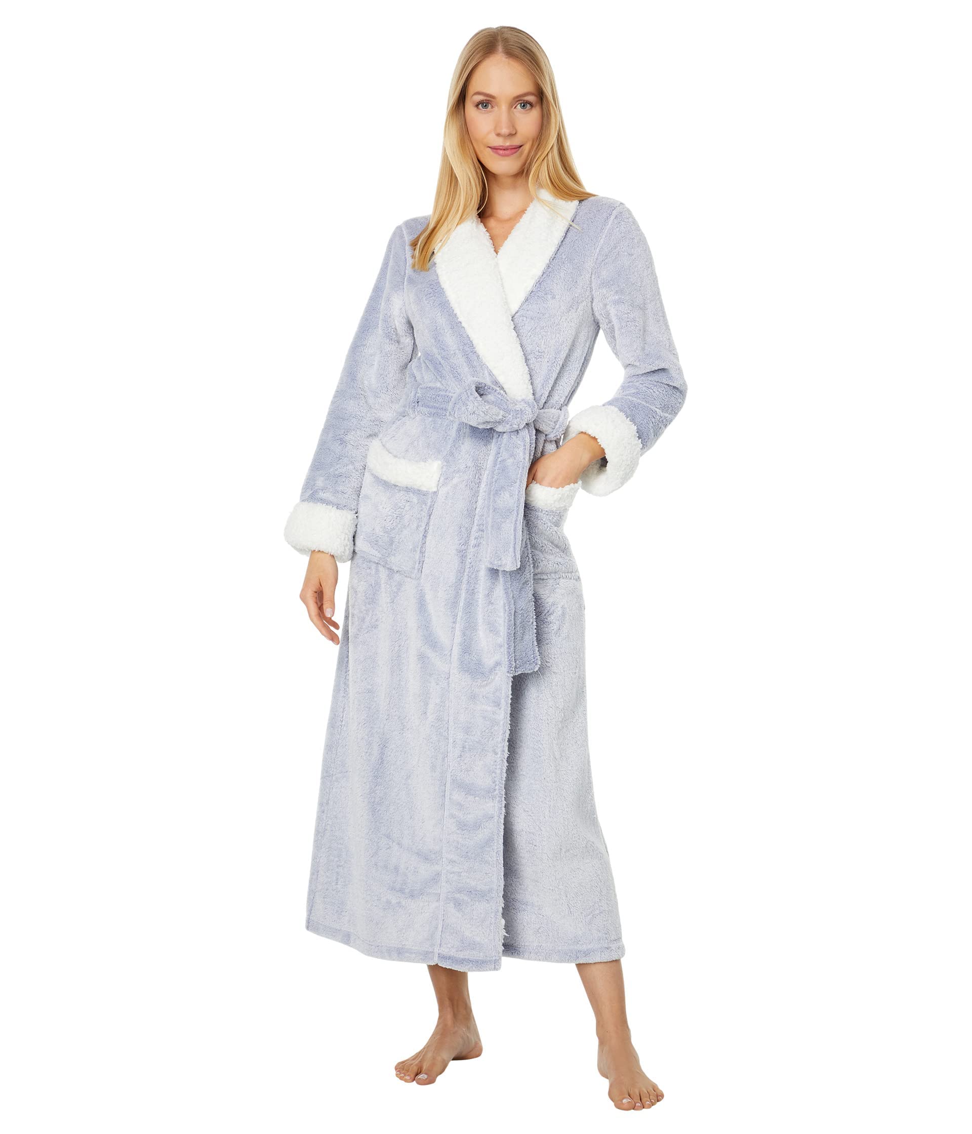 Natori Womens Sherpa Robe Length 52