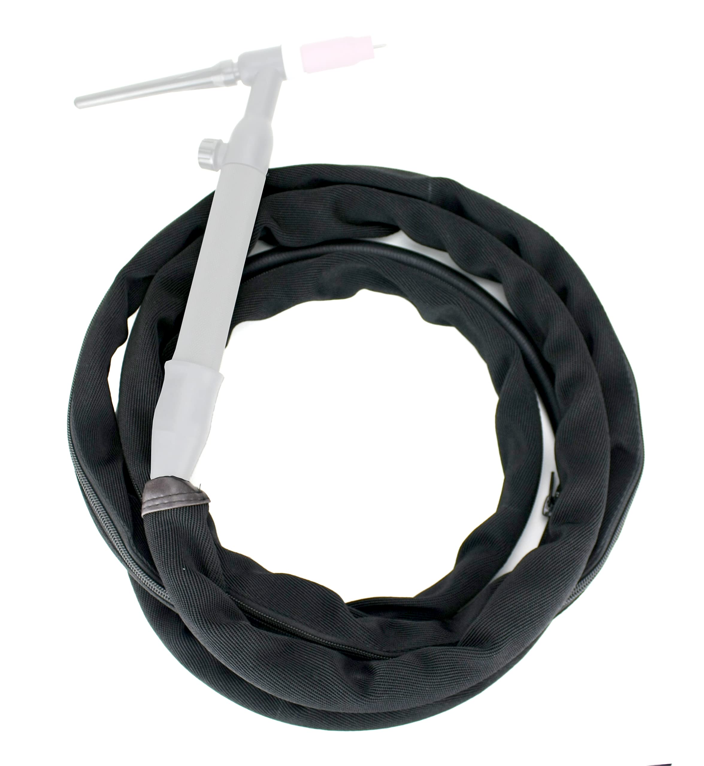 SÜA - TIG/MIG Cable Cover 3'' x 22' Nylon with Zipper. For 25' TIG or MIG Torches
