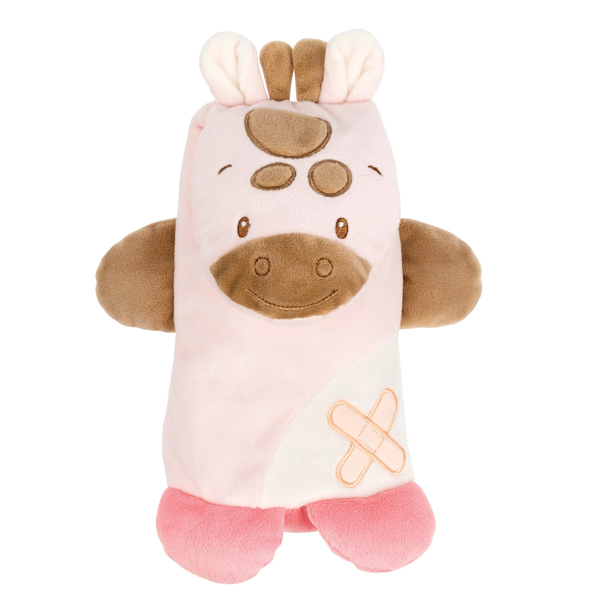 Nattou Doudou de Actividades de Jirafa, Compañero Desde el Nacimiento, Altura: 9, Budiezzz, Rosa