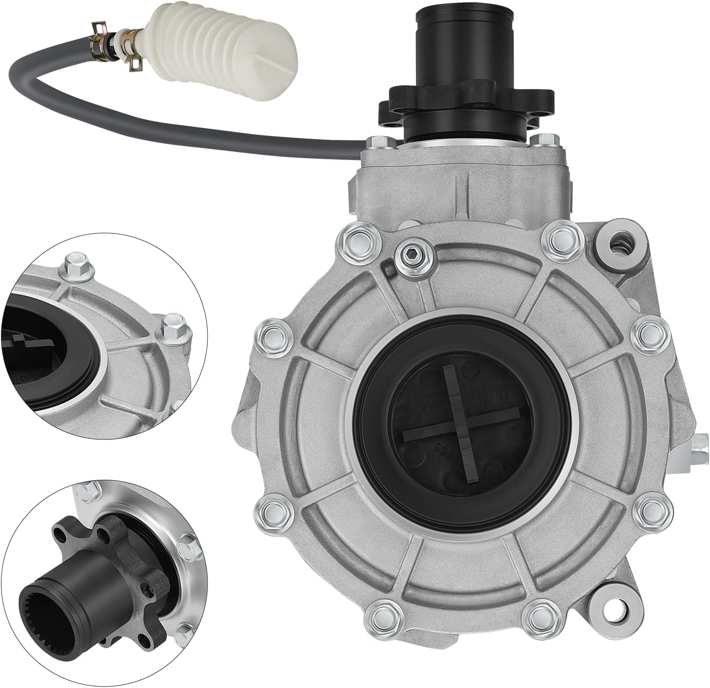 JAVIK Rear Differential Assy Fit for Yamaha Grizzly 660 YFM660F 2002-2008,O.E.M#5KM-46101-12-00