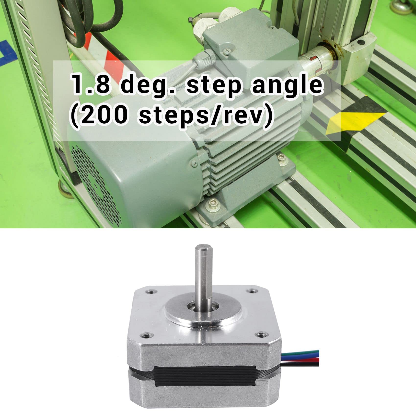 17Hs08-1004S 4-Lead Nema 17 20Mm 1A 13Ncm(18oz.in) 42 Motor Nema17 Stepper para DIY 3D Impresora CNC