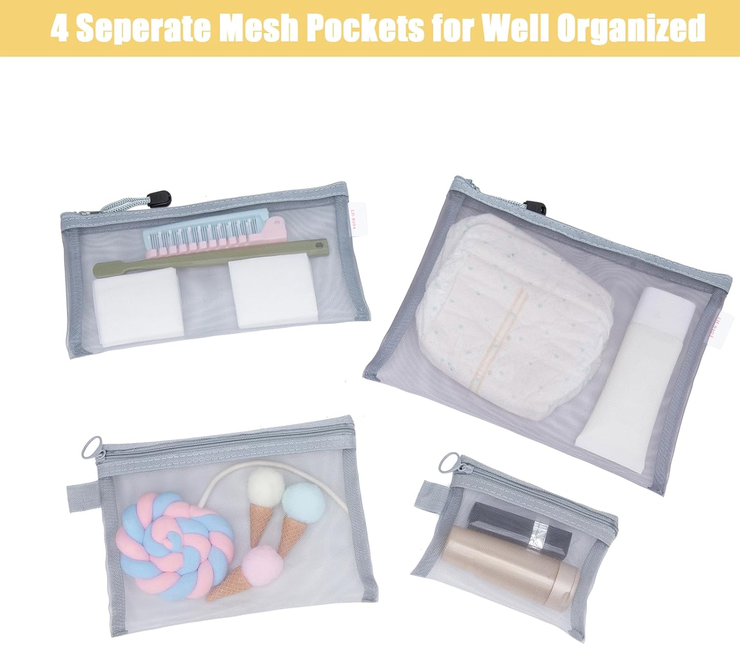 Baby diaper bag tote large baby bag, Diaper tote caddy breast pump bags - Image 4