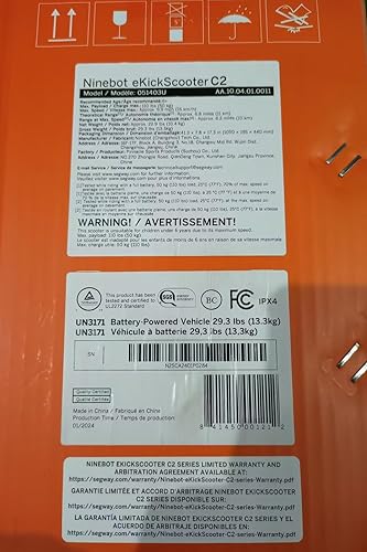 Miniatura 8 de Segway Ninebot E12 - Patineta eléctrica para niños de 6 a 12 años, alcance de 6.2 millas y 11.2 mph, motor de 150 W, capacidad de 132 libras, freno