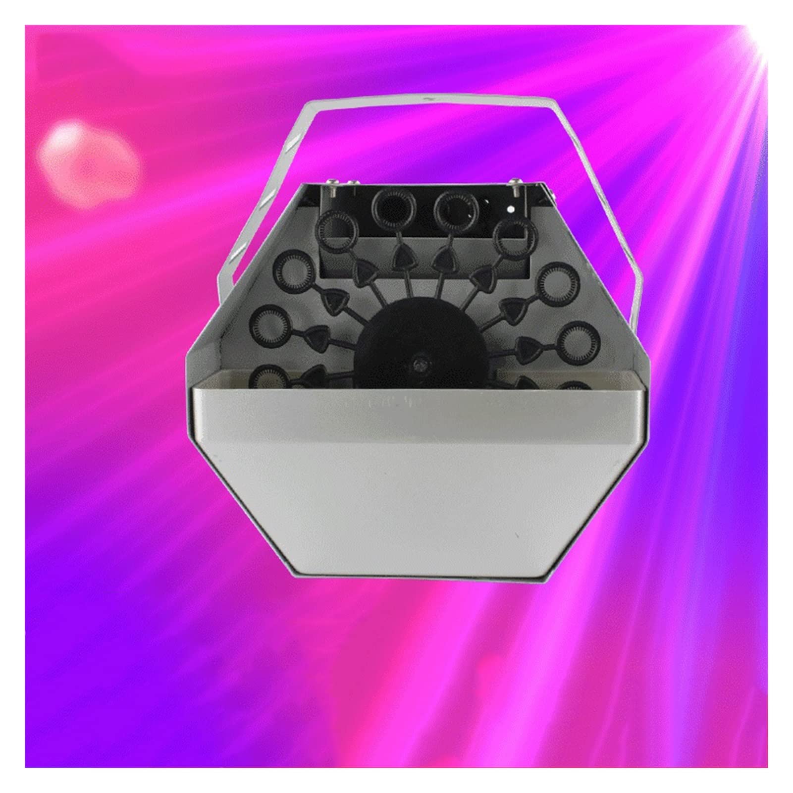 Seifenblasenmaschine Automatische Blasengebläse Tragbare Bubble Maker Mini Single Rad Small Bubble Machine Hochzeit Bühnenbar Leistung Blasen für Hochzeiten