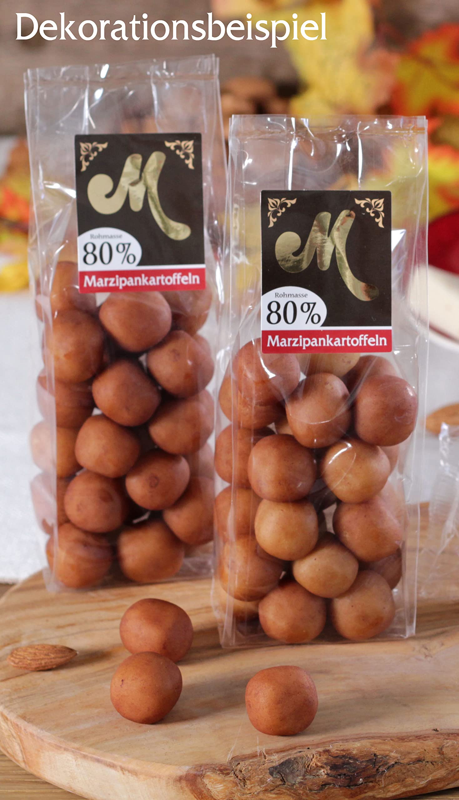 Odenwälder Marzipan Set 5 Beutel Edelmarzipan Kartoffeln, 1000g