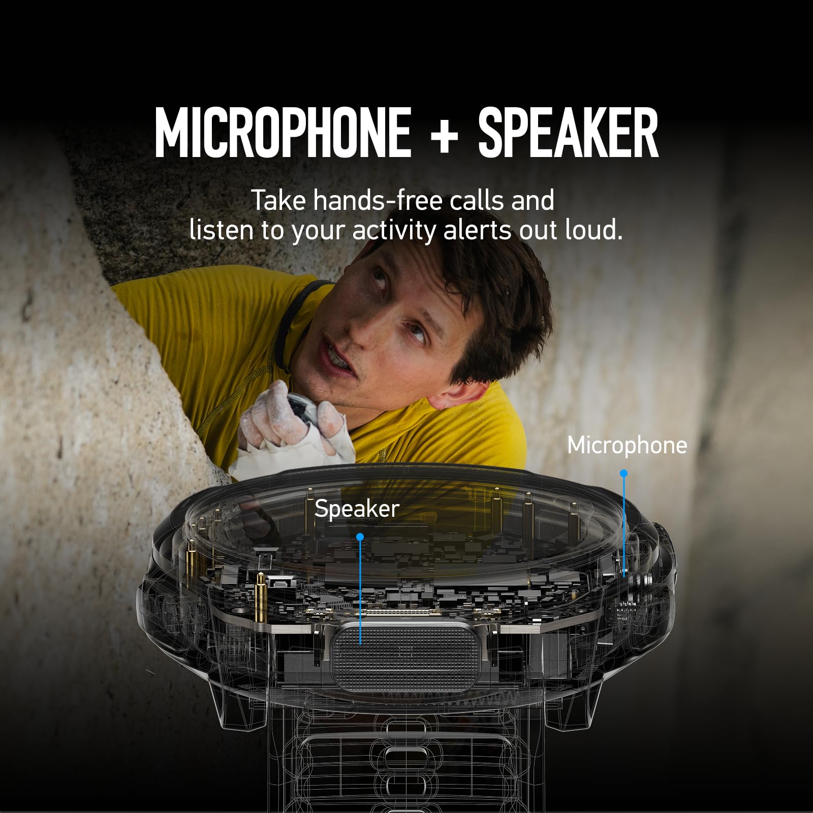 COROS APEX 4 (42mm) Watch 1.2" MIP Touchscreen, Global maps with Turn-by-Turn Navigation, 34 Days Battery Life, Voice Pins, and Hands-Free Calls, for Running, Skiing, and Climbing - Black