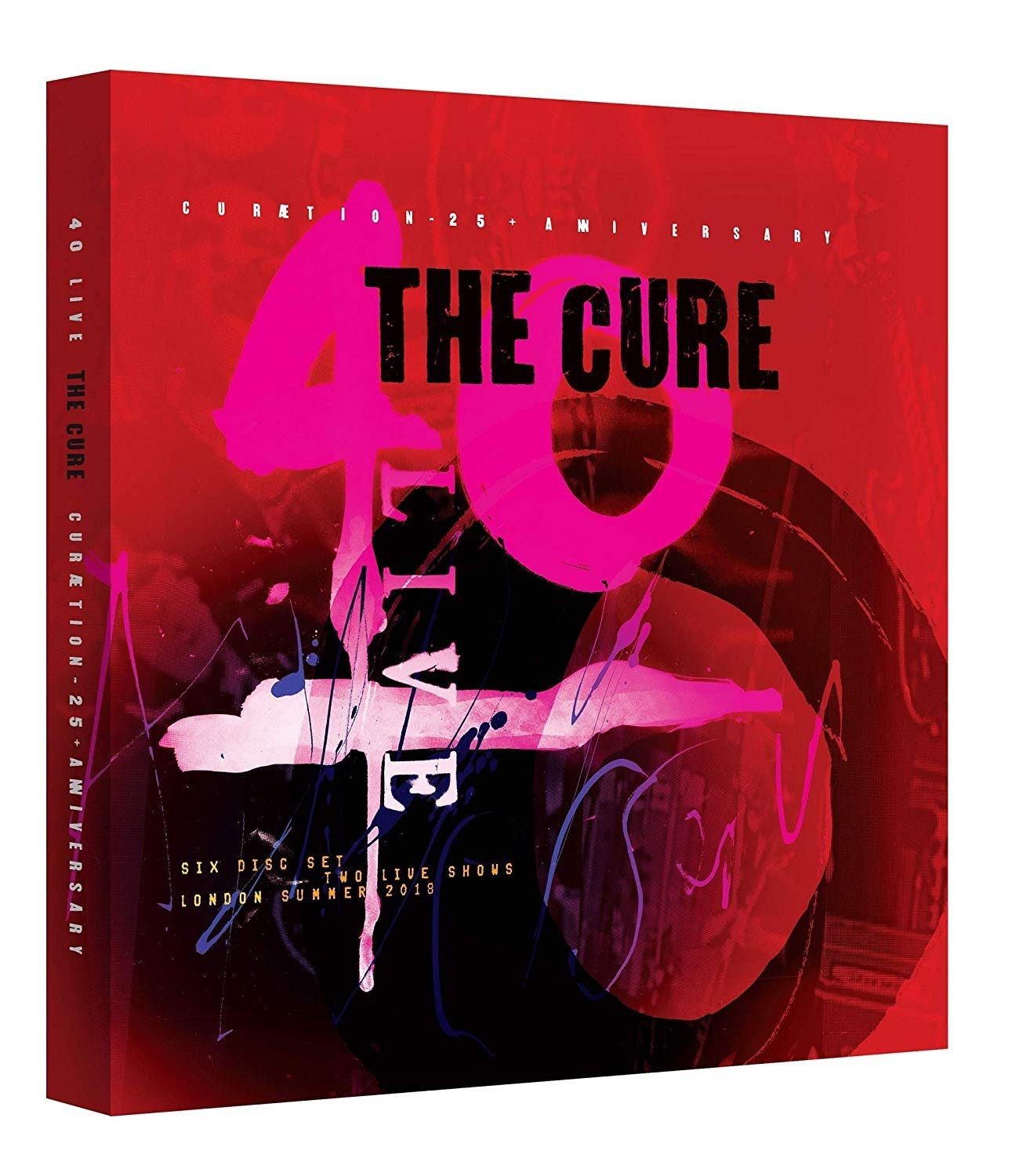 The Cure - Curaetion 25 - Anniversary - Limited Edition (+ 4 CDs) (+ 40 seitigem Buch) [Blu-ray]