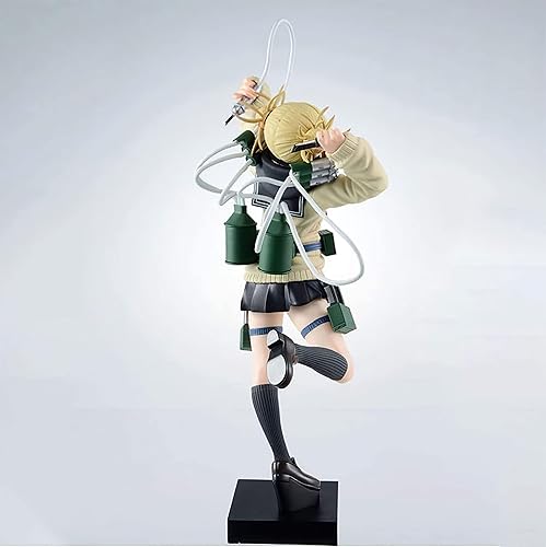 Miniatura 5 de Figura MHA Himiko Toga, figura MHA de personajes de dibujos animados de anime, estatua coleccionable, figura de modelo, estatua de PVC, modelo de