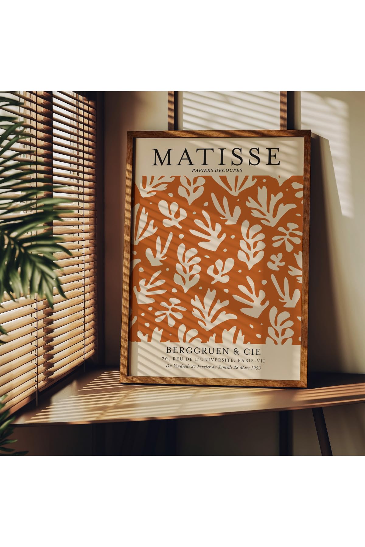 Fark Tanıtım Matisse Çerçevesiz Poster, Modern Dekoratif Çerçevesiz Poster, Tablo, Matisse-19, 21 x 30