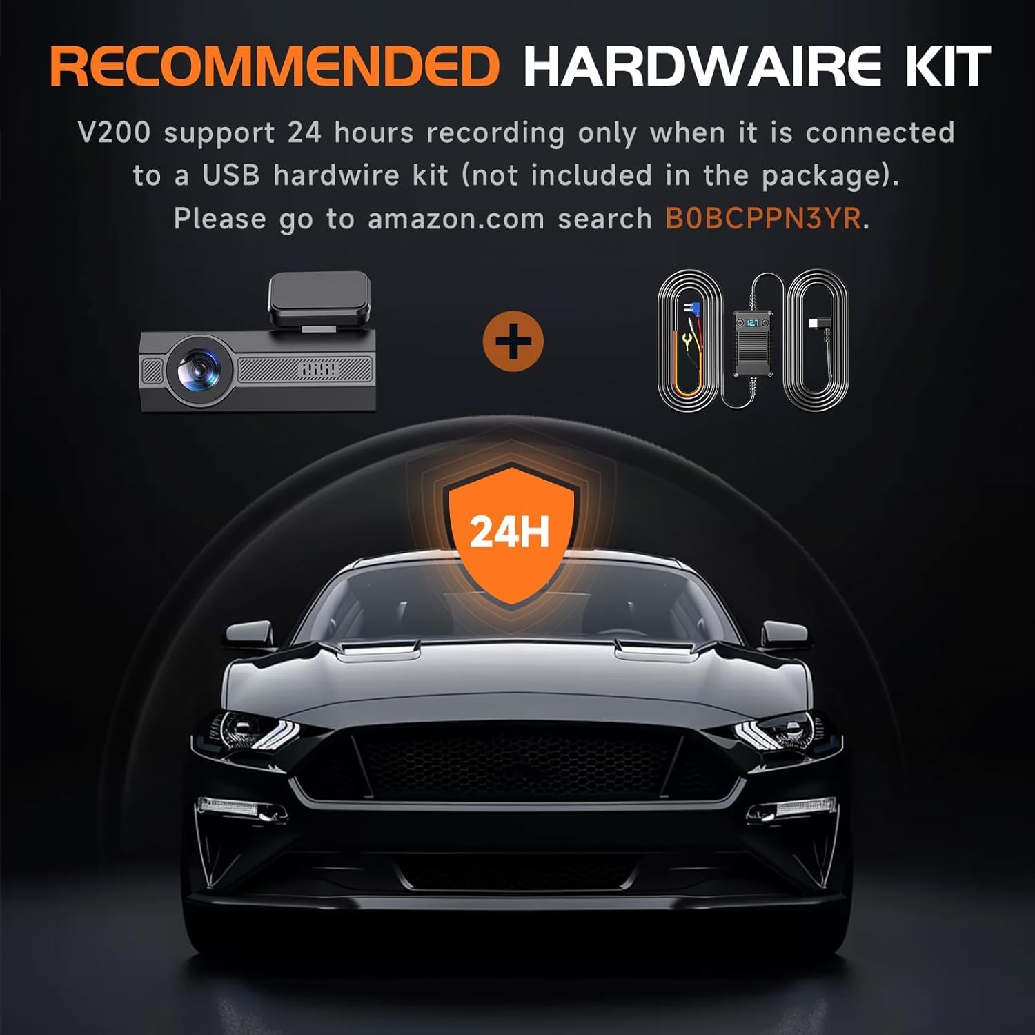 Dash Cam Front, VEEMENT Mini Dash Cam for Cars, 1440P Car Camera with APP, 1.47" Display Dashcam, WiFi Dash Cam with WDR Night Vision, 24 Hours Parking Monitor Dashcams, 170°Wide, G-Sensor - Image 8