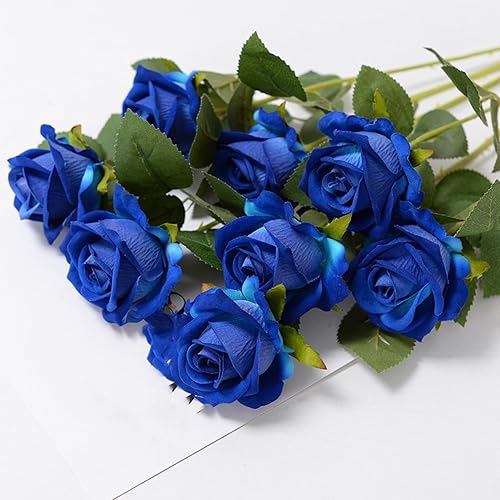 Flor artificial de franela para el día de San Valentín, flor falsa, decoración del hogar, boda, boda, sentimiento, perla, rosa, rama única, color