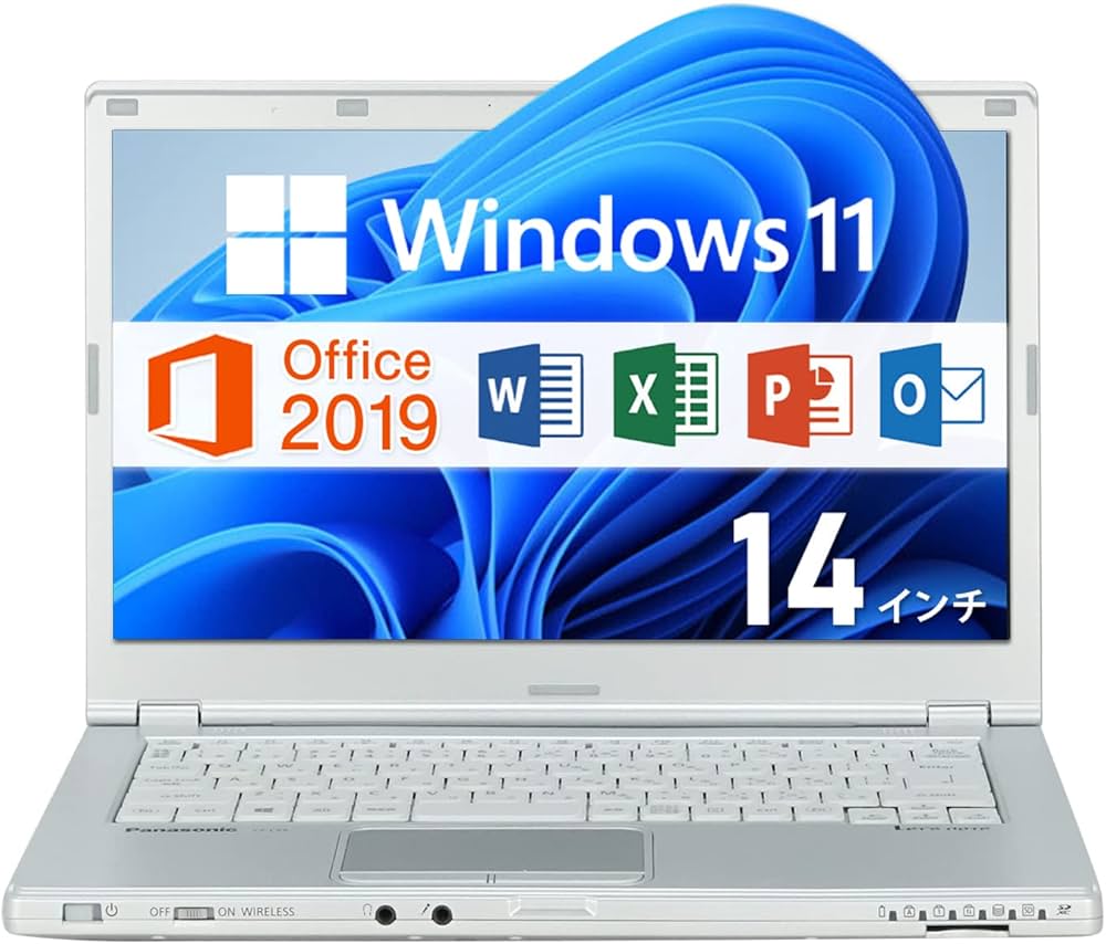 Amazon | 【Win11、MS Office 2019搭載】パナソニック Let'sNote CF