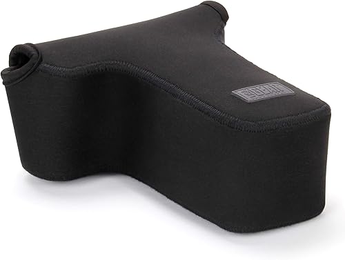 Miniatura 3 de USA Gear Funda compacta sin espejo y para cámara DSLR  Lente adjunta (zoom)  Neopreno, bolsillo con lazo para cinturón  Se adapta a cámaras pequeñas