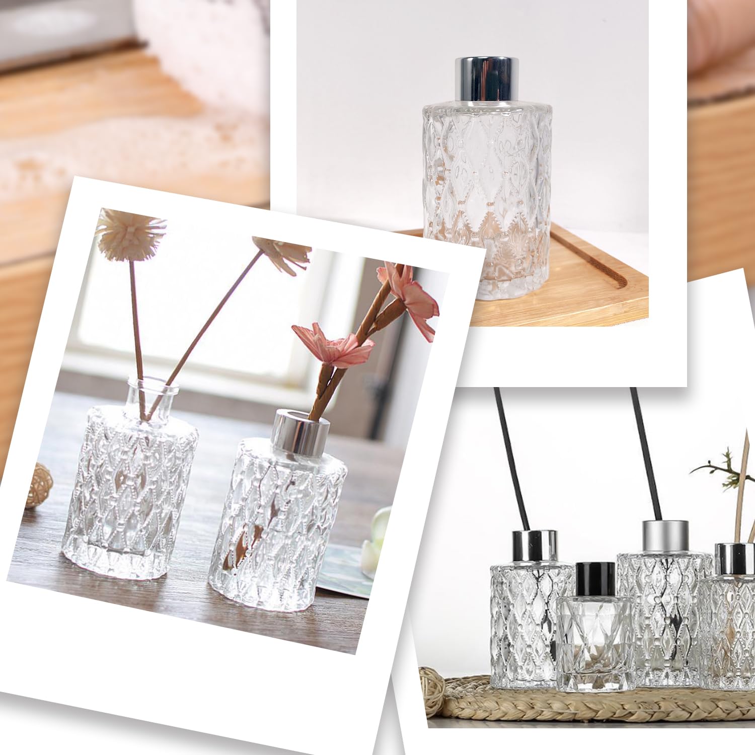50Ml/100Ml Geur Lege Flessen Kan Gebruik Rotan Sto... – Grandado