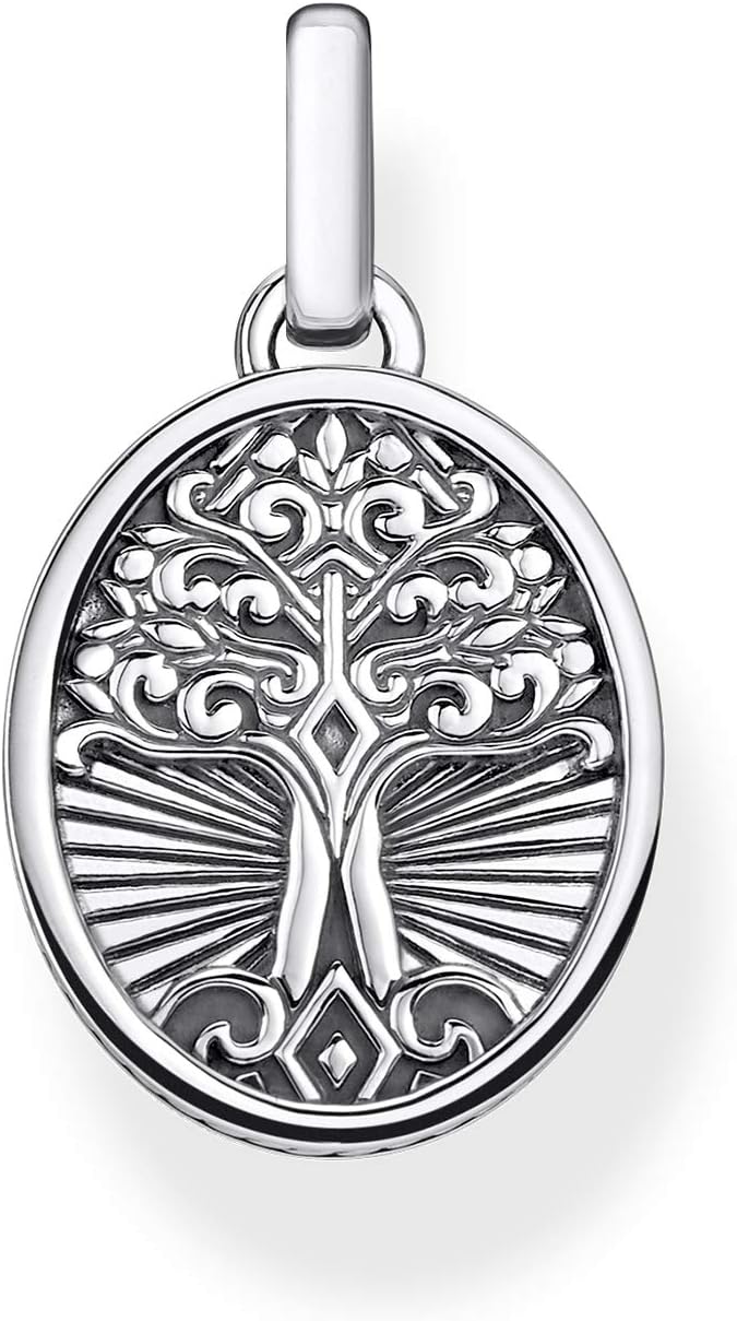 THOMAS SABO pendant Tree of Love 925 Sterling Silver, Blackened