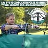Reactive Outdoor Tent - 3 Second Tent - 3 Sec Instant Pop Up - Easy and Quick Setup Camping - 1 Person Setup Waterproof Double Layer Outdoor Camping Tent