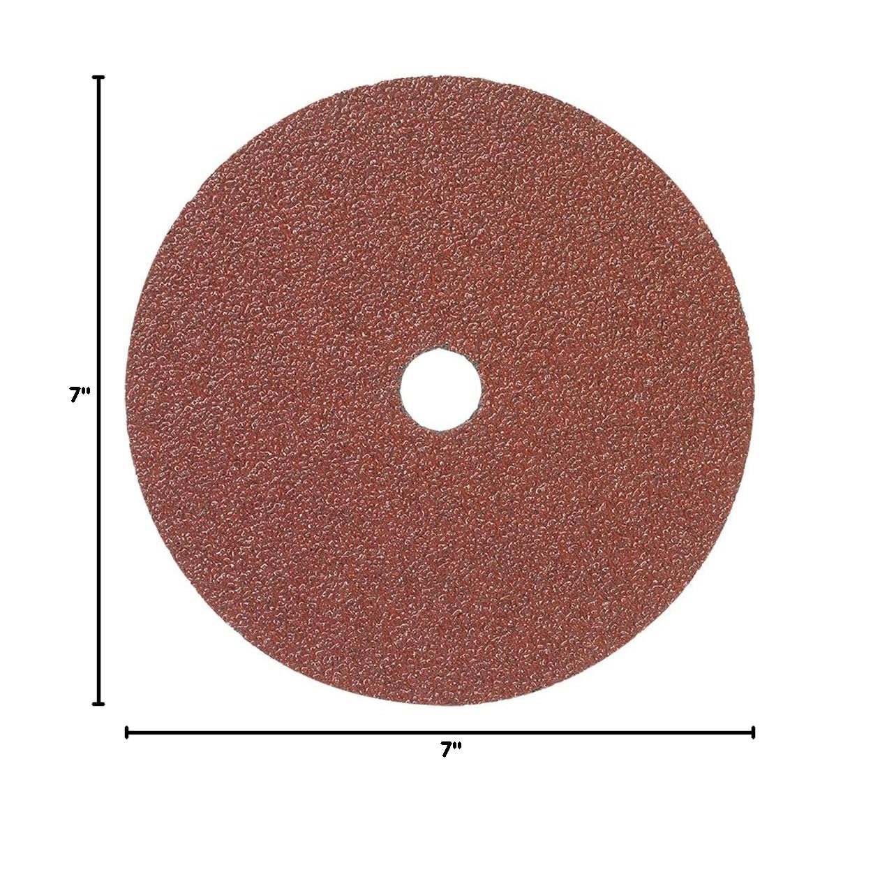 Mercer Abrasive Discs - 24 Grit Aluminum Oxide -6