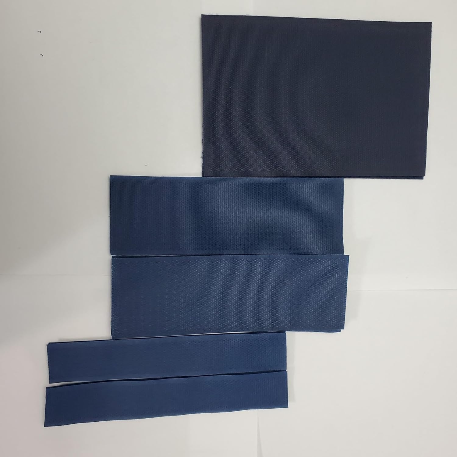 Uniform Hook and Loop Kit Navy Blue Uniform Side and