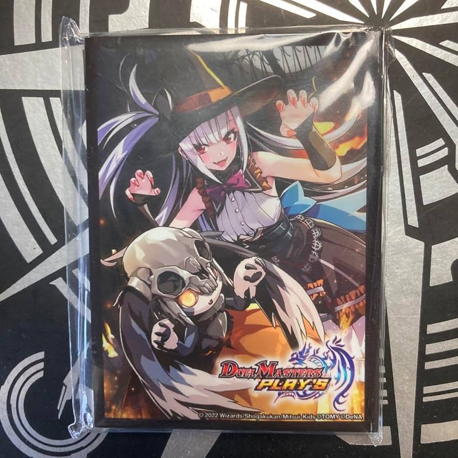 デュエプレ 闇の守護者ルカ スリーブ スリーブ『[デュエルマスターズプレイス]闇の守護者ルカ』42枚