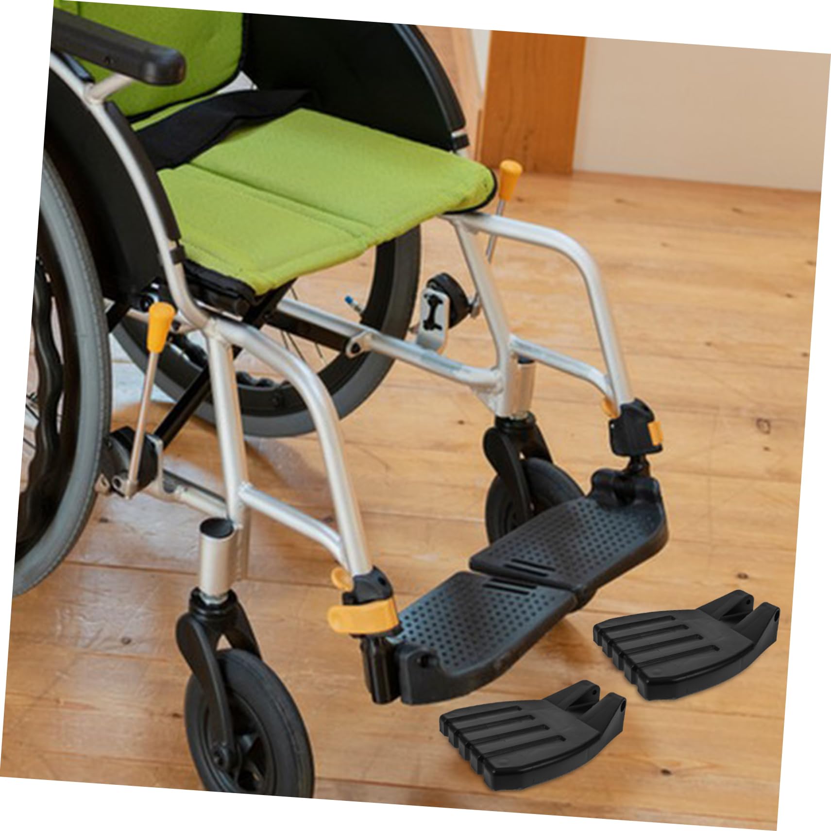 FOMIYES Reposapiés Para Silla De Ruedas De 6 Piezas Reposapiés Para Silla De Ruedas De Alta Resistencia Pedal Resistente Para Silla De Ruedas Pedal De Repuesto Para Silla De Ruedas