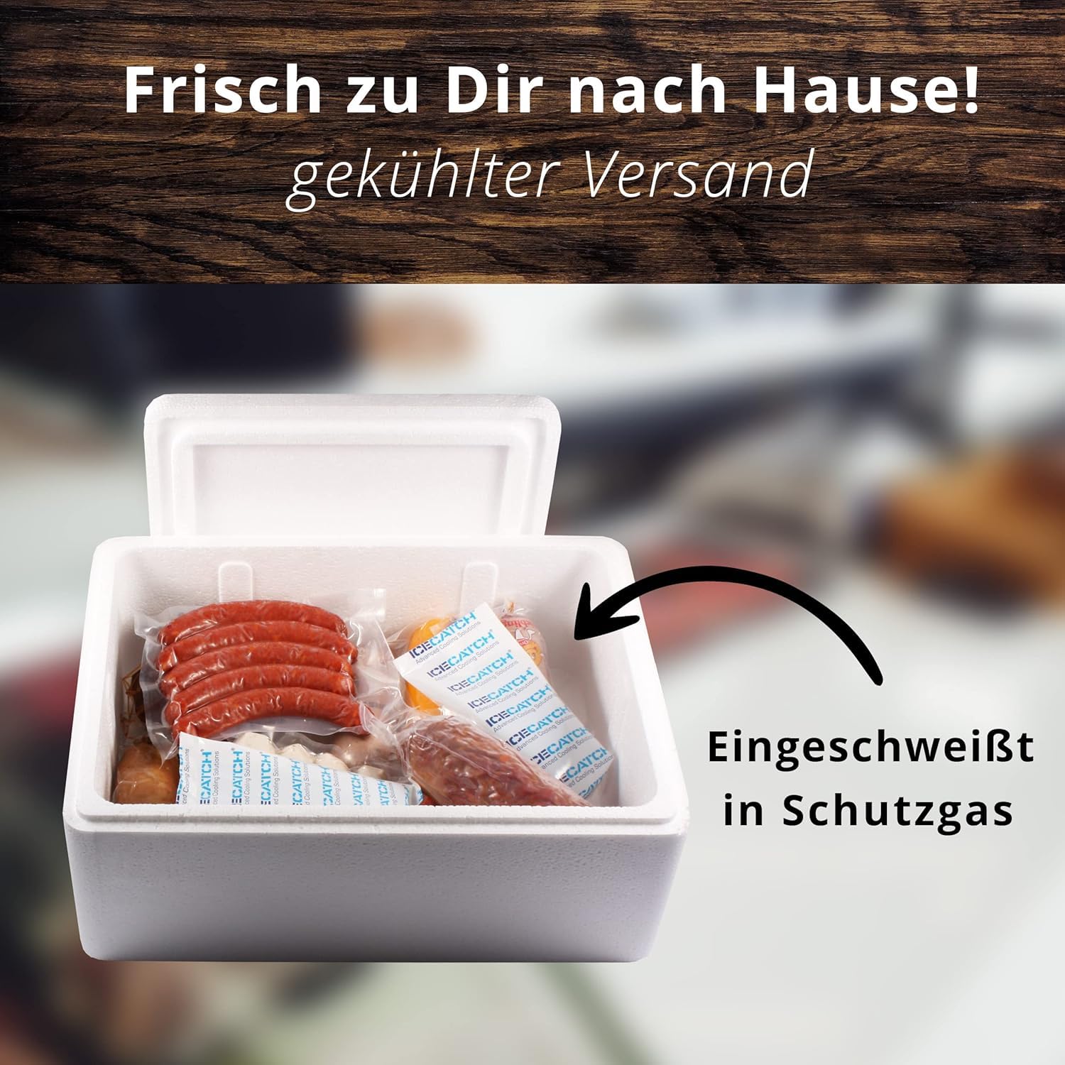 Hausmacher Pressack ca. 500g – Landmetzgerei Schiessl | Traditioneller bayerischer Presssack