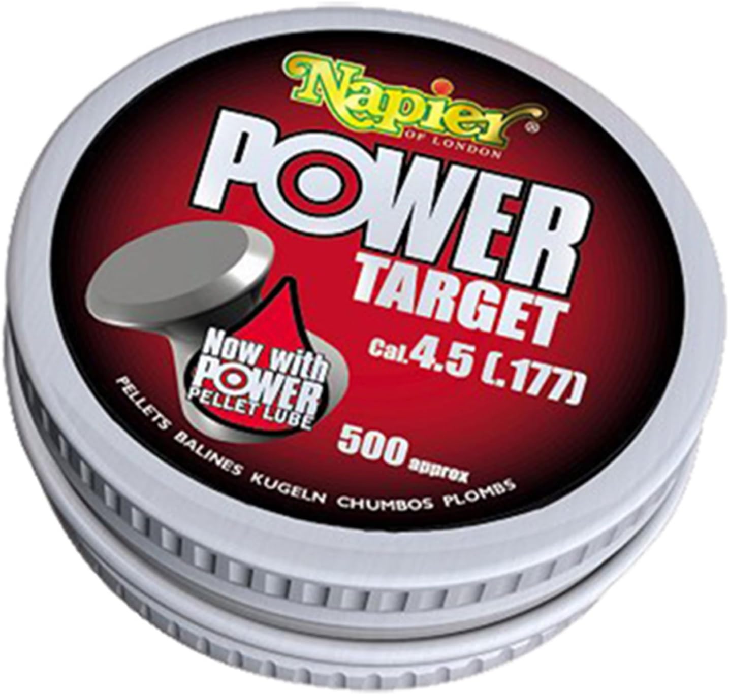 Napier 6052 .22 Power Target PELLS 500