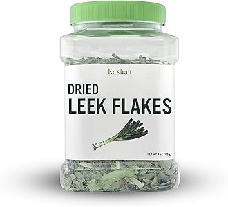 Kashan Leek Flakes, Gourmet and Great Aromatic Seasoning for Food Flavoring 4oz (113g)