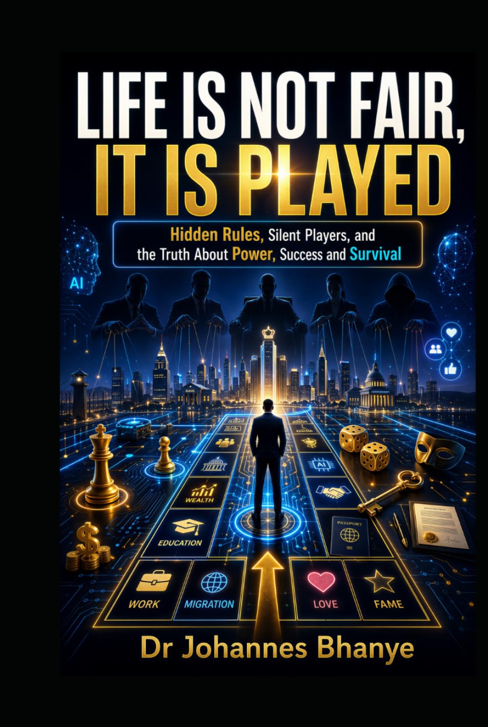 LIFE IS NOT FAIR, IT IS PLAYED: Hidden Rules, Silent Players, and the Truth About Power, Success and Survival