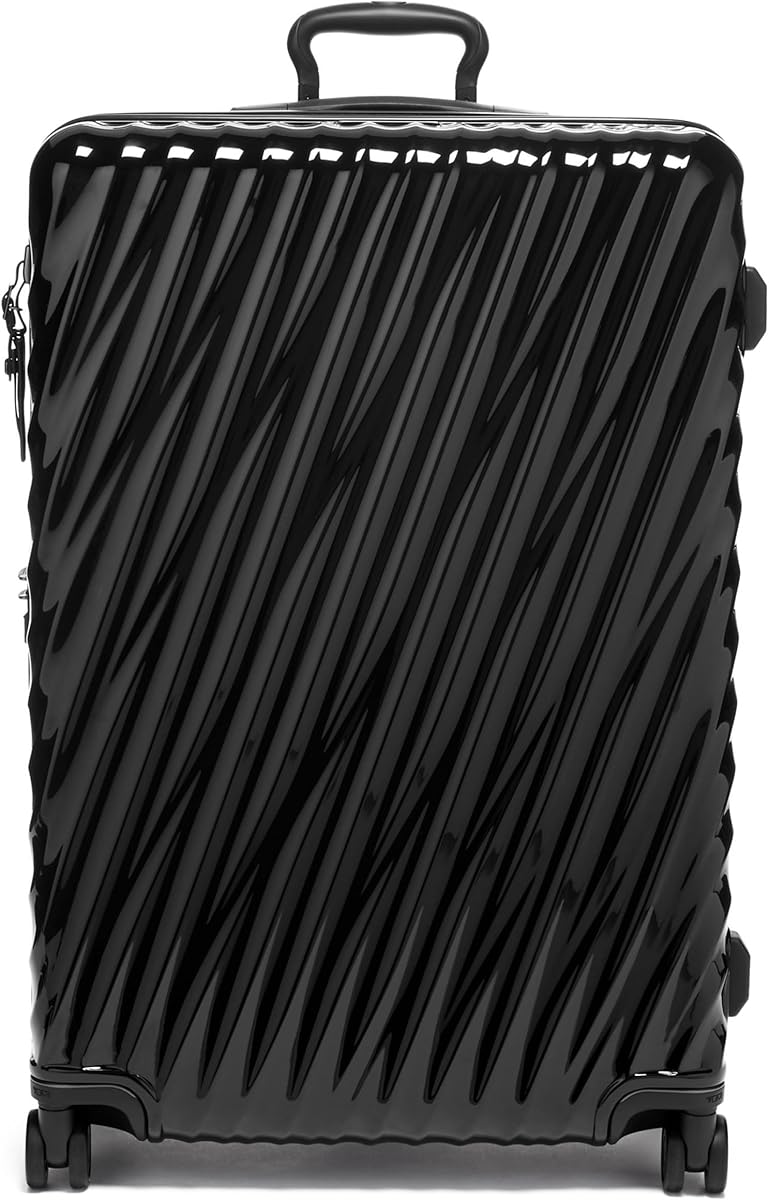 TUMI - 19 Degree Extended Trip Expandable 4 Wheel Packing Case - Durable Hard Shell Zipper Expansion Checked Bag - Suitcase - Black