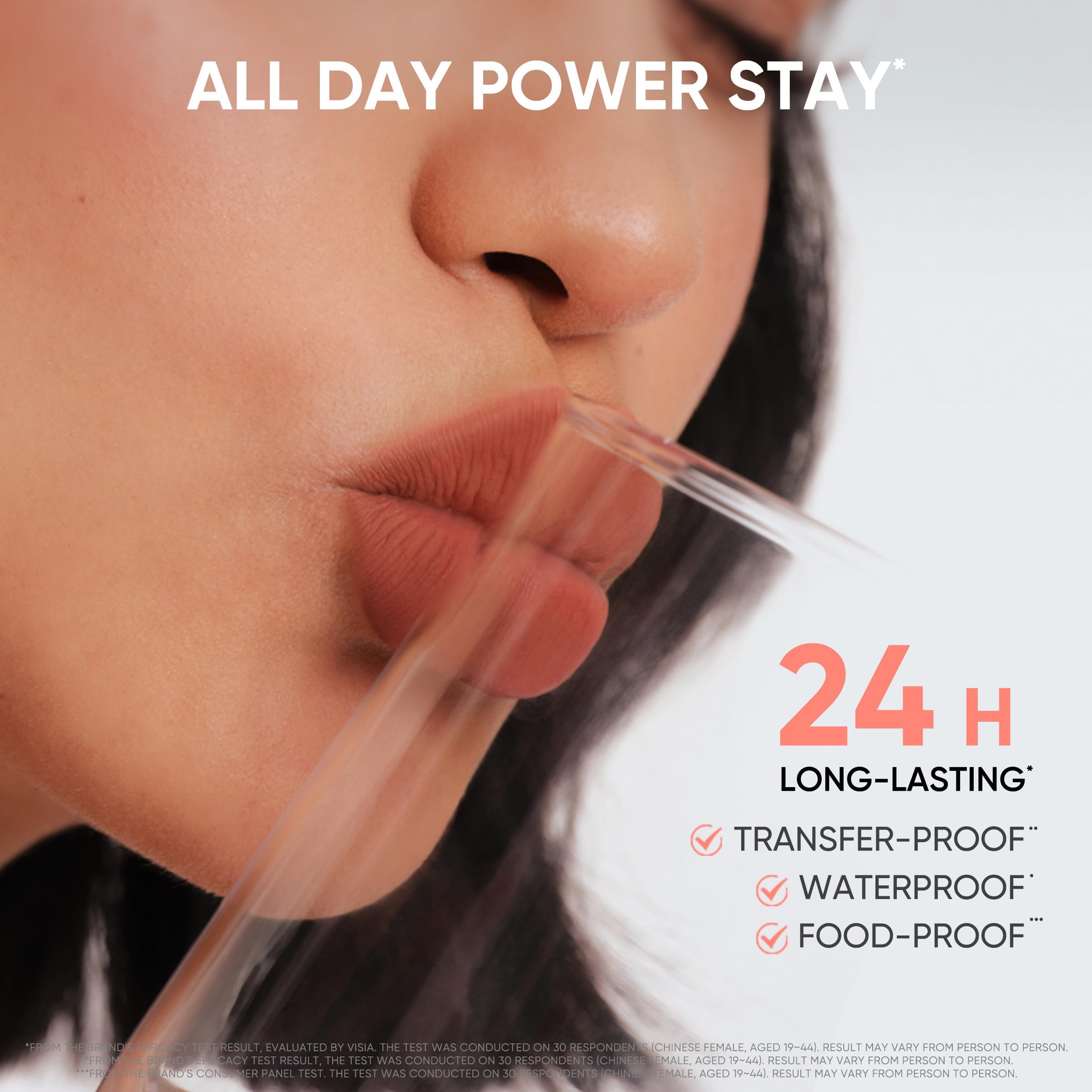 JUDYDOLL Matte Lip Cream, Smooth & Long-Lasting Velvet Lip Gloss, Red Lip Mud Non-fading Non-stick Cup, Cosmetics Makeup Care ()