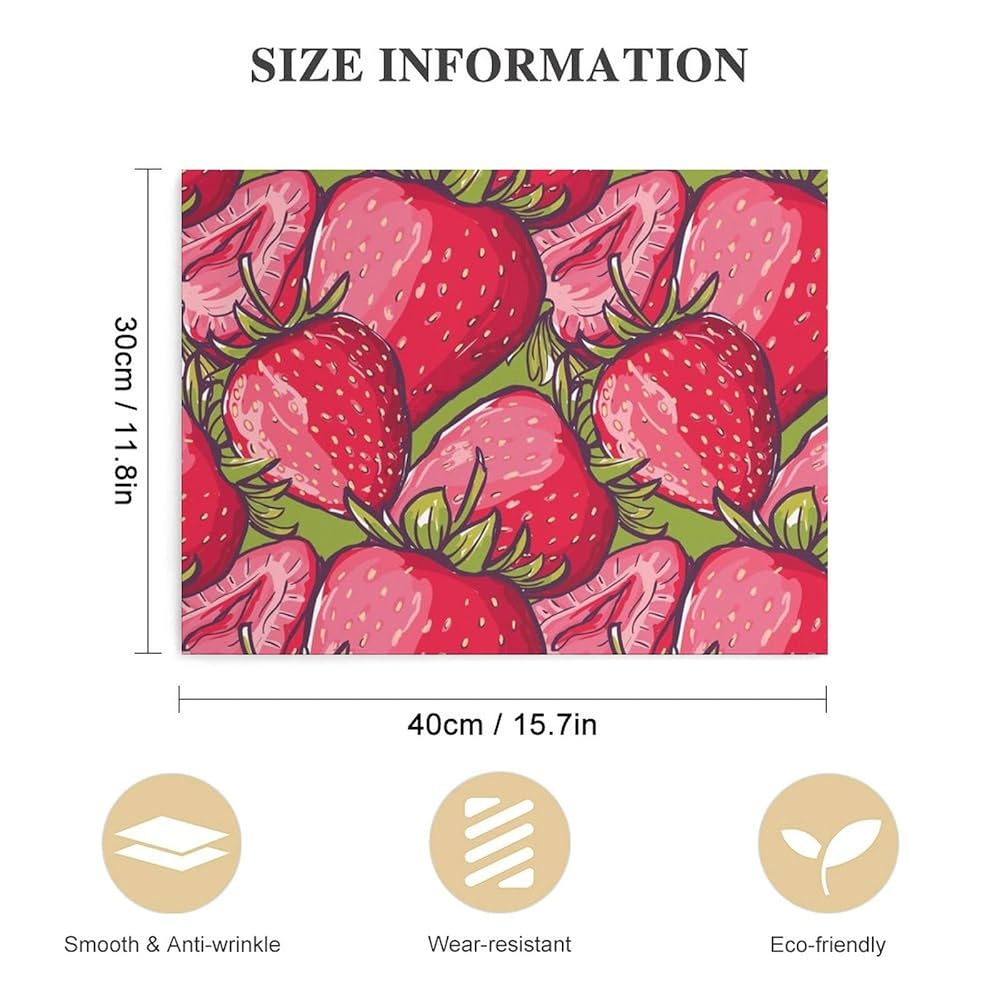 Amazon.co.jp: いちご 絵画キャンバス壁アート複製画 ポスターが