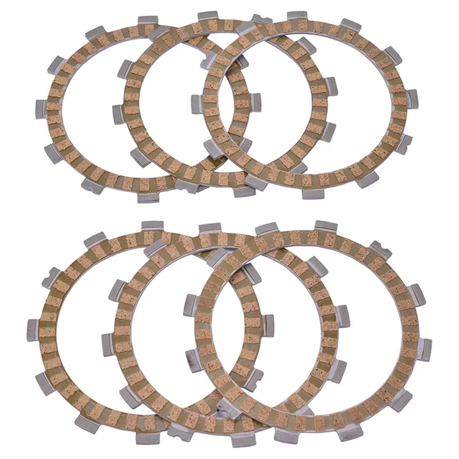 Kit disques d'embrayage friction moto ZR50K TS50XK pièces de rechange 6 disques