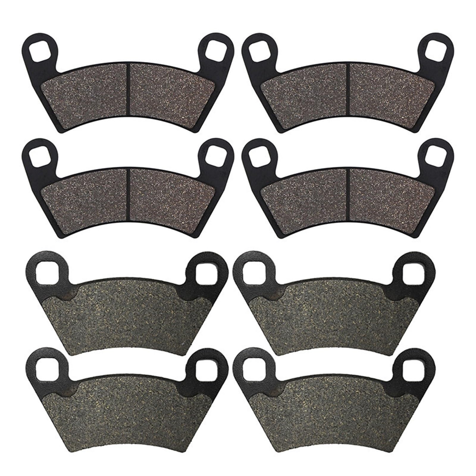 Plaquettes de frein avant et arrière moto 800 qualité durable