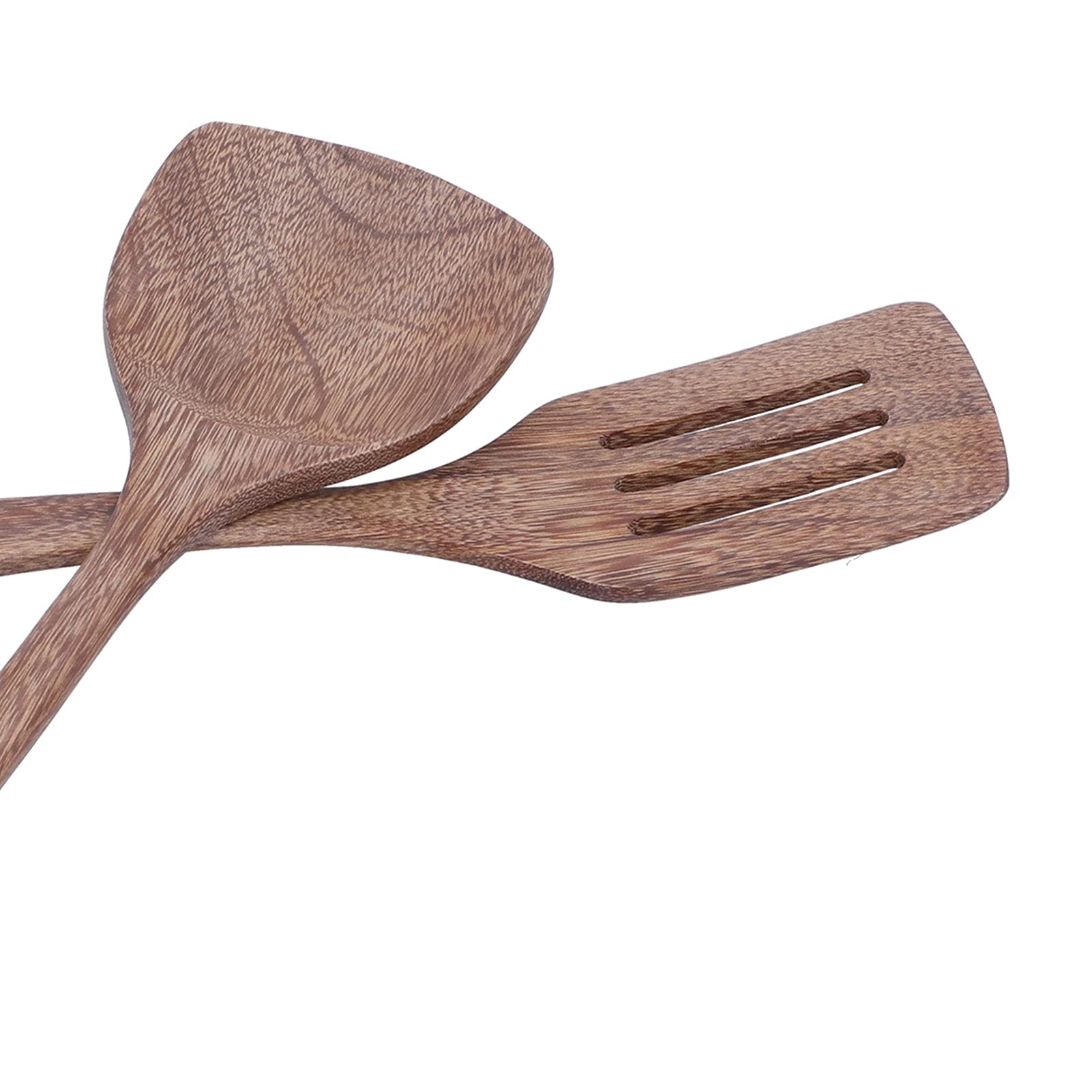 Küchenutensilien Set, Holzlöffel zum Kochen Naturholz Küchenutensilien Kochset Holz für die Küche Home Restaurant