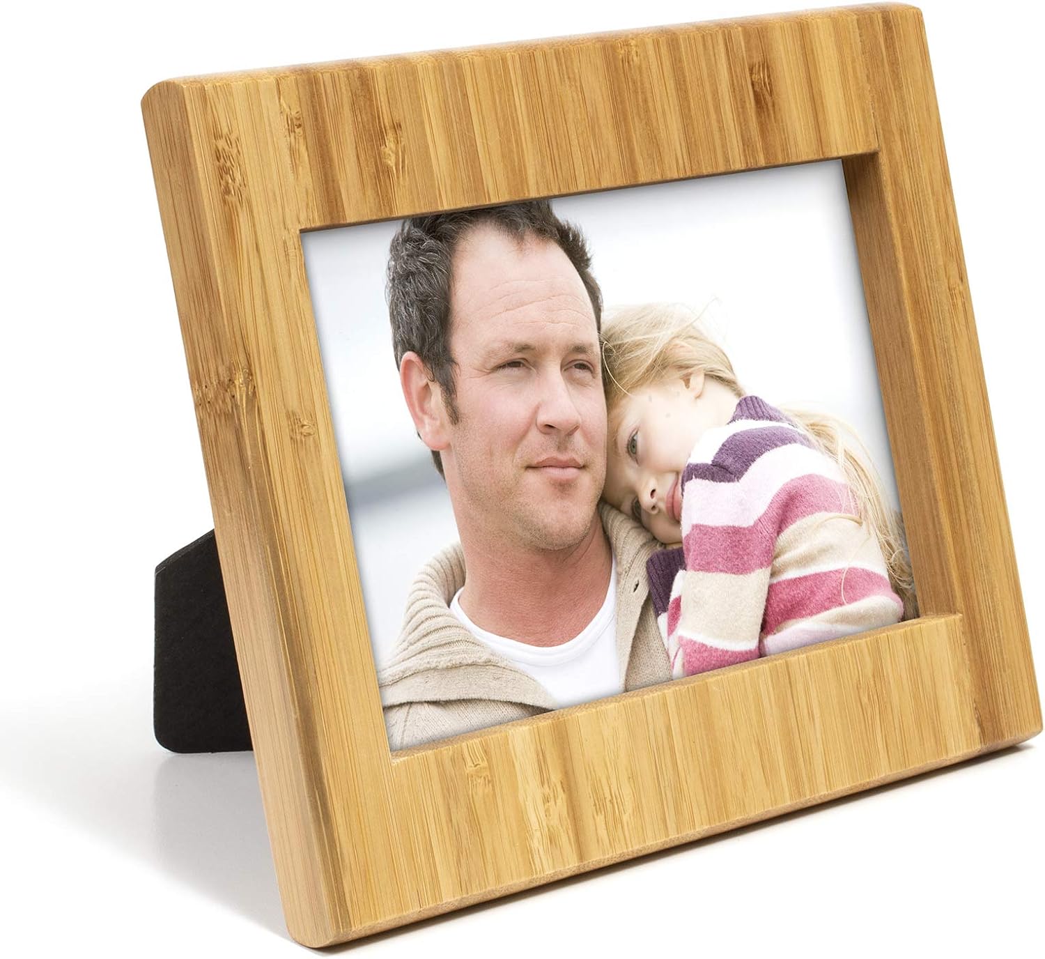 woodluv Bamboo Photo Frame for Portrait and Landscape Photographs and