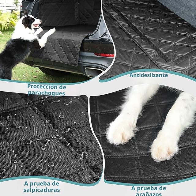 Foto 6 de 8 de KYG Protector Maletero XXXL Super Antideslizante Impermeable Protector Maletero Coche Perros Extra Grande…