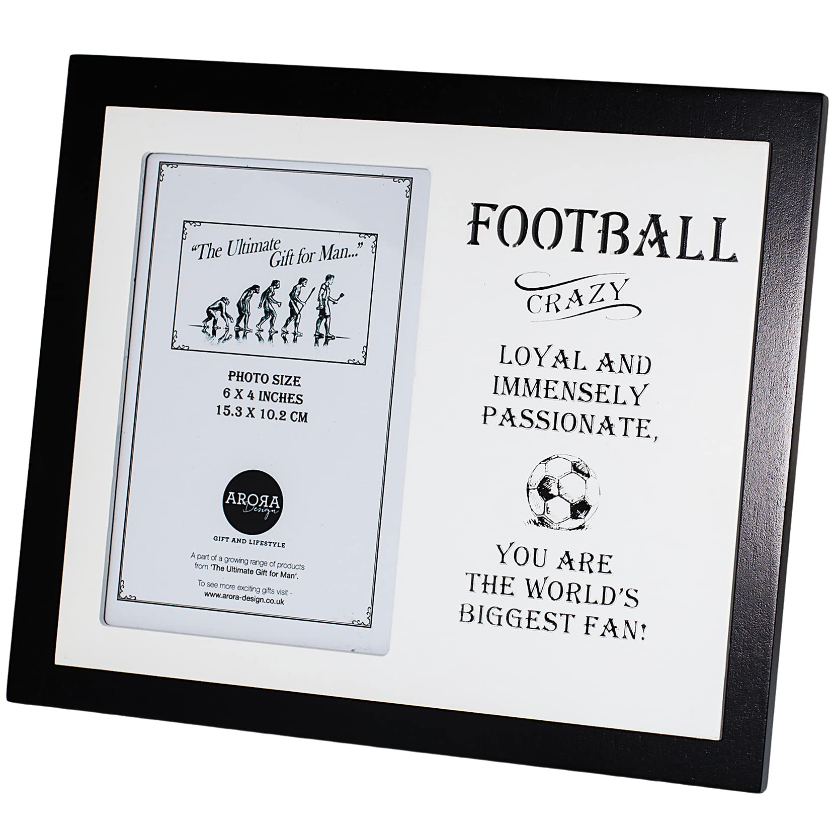 Ultimate Gift For Man As Pictured 8962 Football Photo Frame
