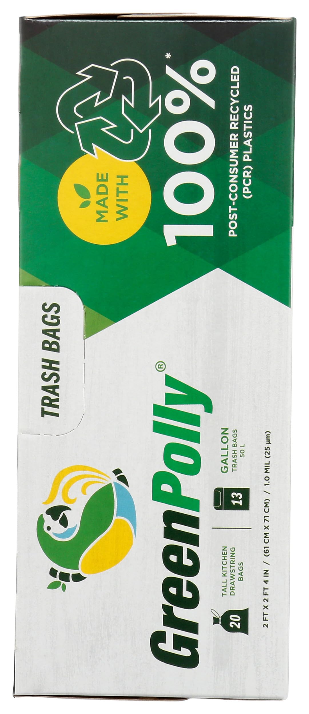 Amazon.com: GreenPolly, Tall Kitchen Trash Bags, 20 Count : Health