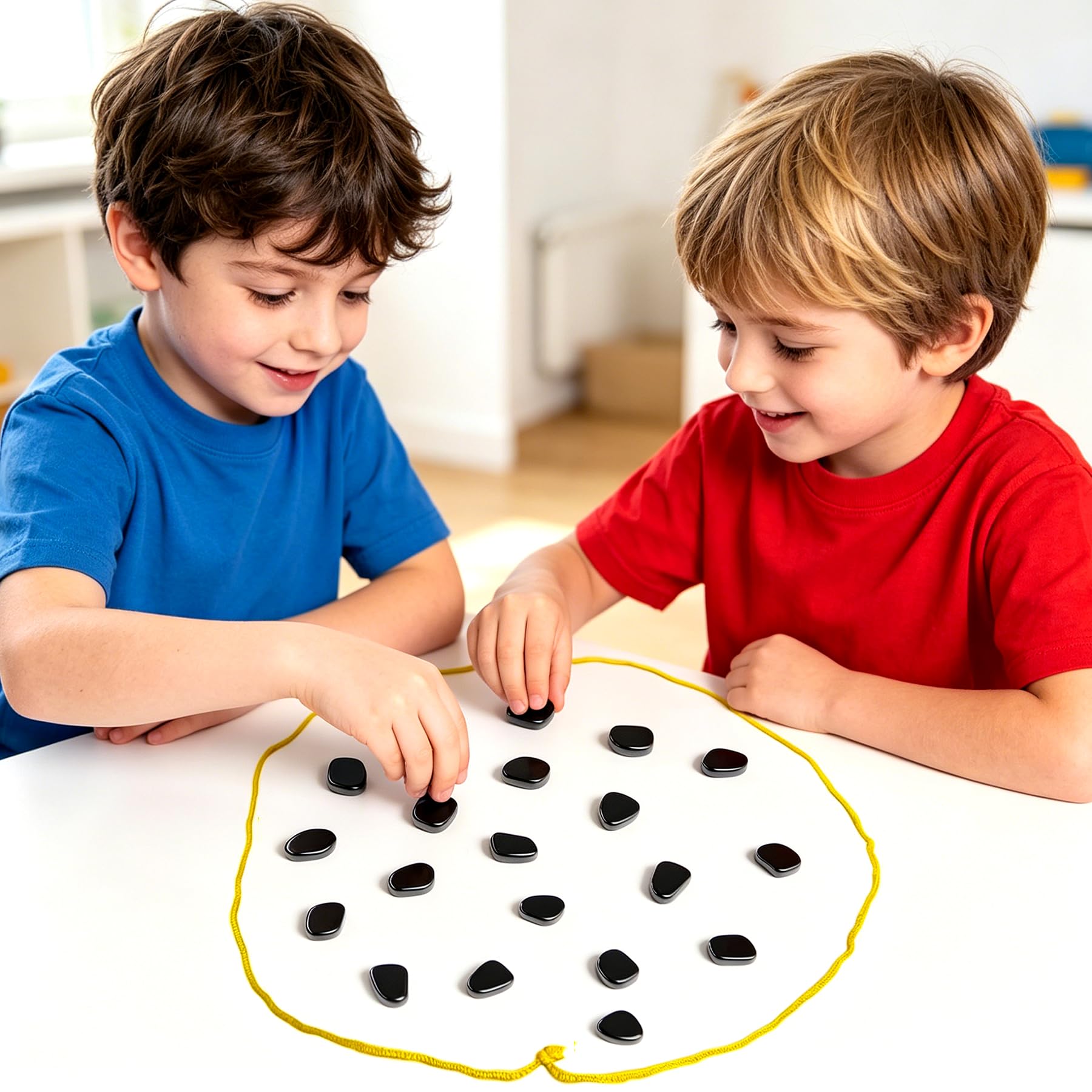 Magnetisches Schachspiel 20 sztuk,Nieregularnych Kamieni (20) | Przenośny Szach Magnetyczny Magnetyczna gra dla Dorosłych Akcesoria Imprezowe dla Spotkań Rodzinnych