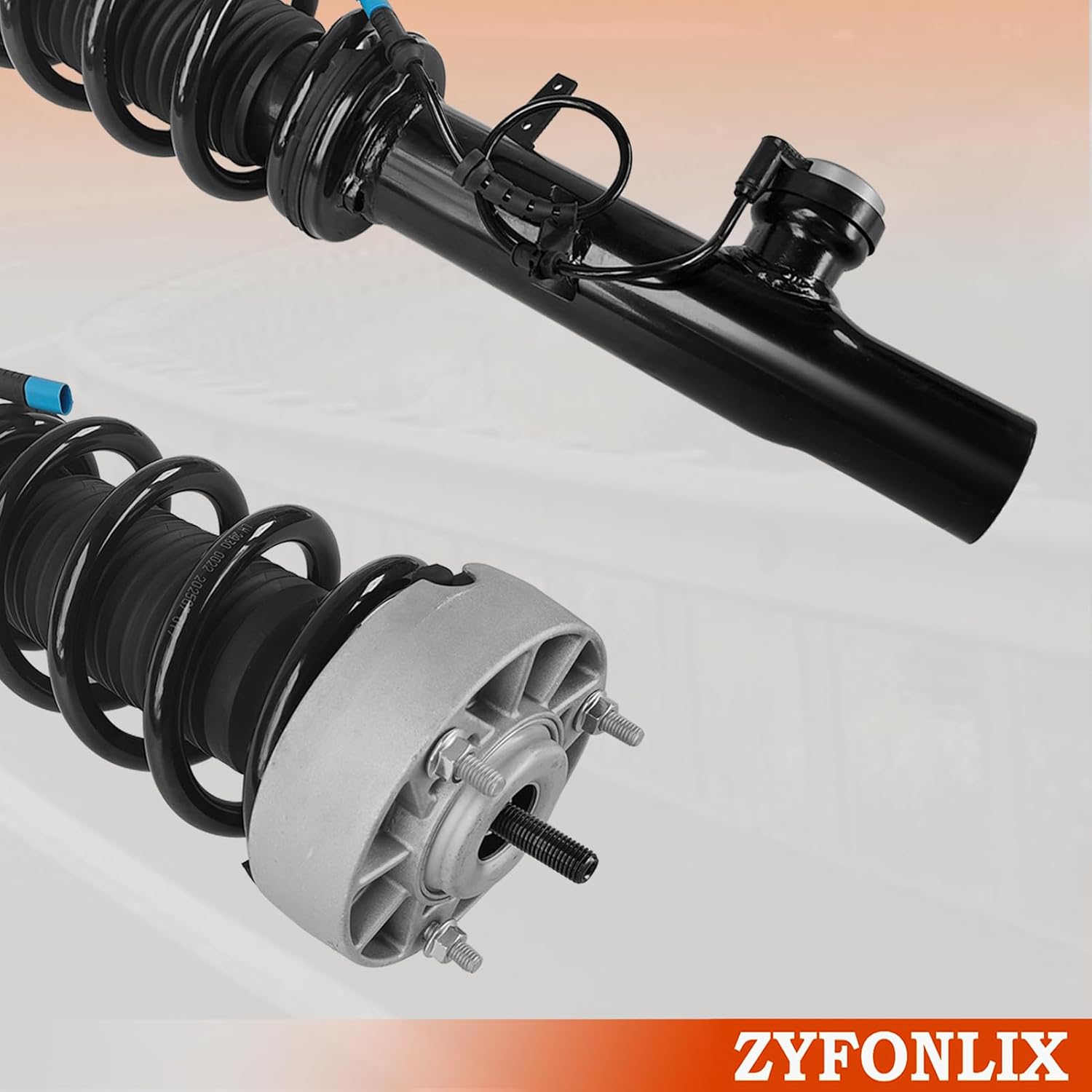 Front Left Shock Strut Assembly Compatible with 2014-2019 BMW X5 X6 X5M X6M F15 F16 F85 Shock Absorber OEM Replace 37106875083 37116863173 31317850211 31317856489