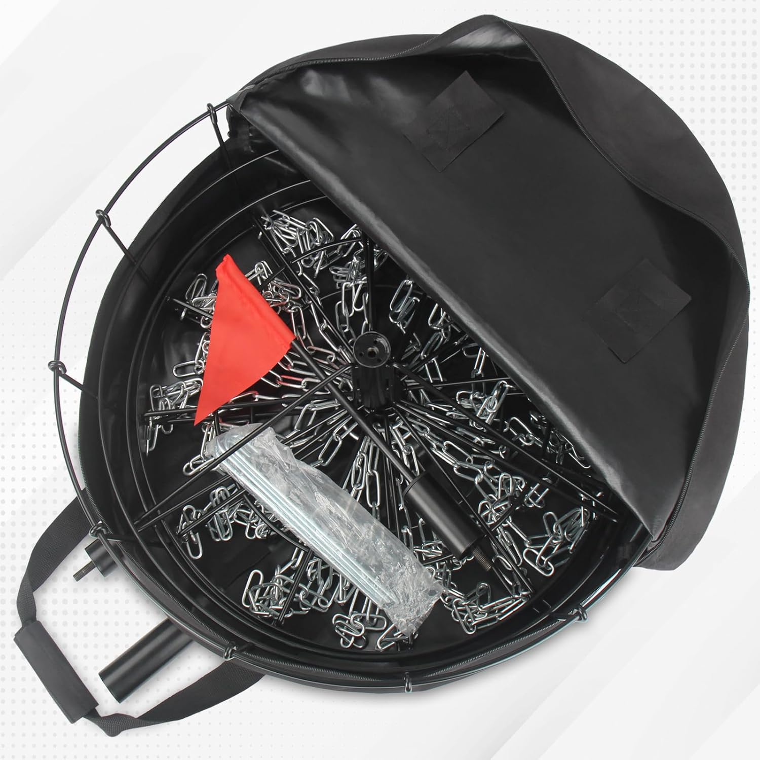Disc Golf Basket Carrying Bag, Disc Golf Portable Water Resistant Transit Bag