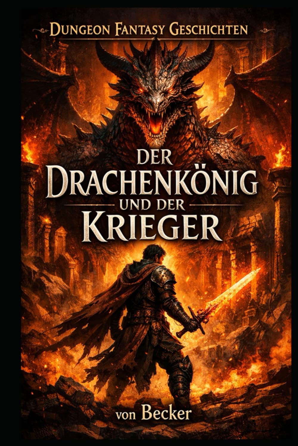 Dungeon Fantasy Geschichten I Der Drachenkönig und der Krieger: Eine Geschichte von Macht, Verrat und dunkler Magie