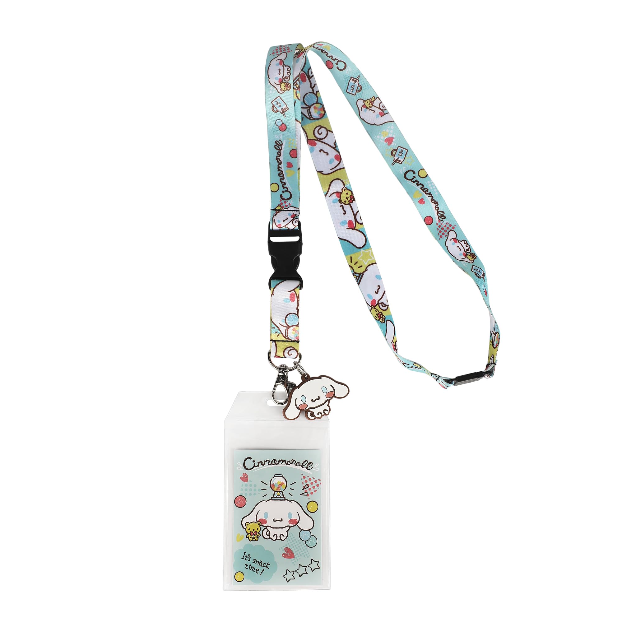 Amazon.com: Cinnamaroll Snack Time Theme 22-inch Lanyard with