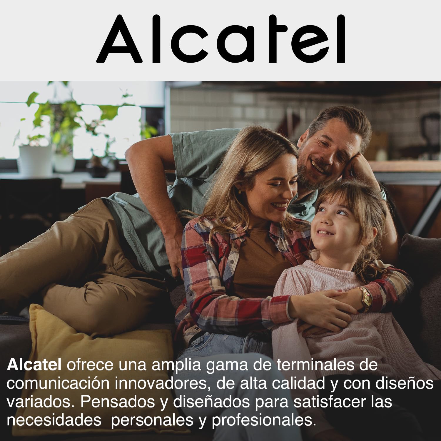 ALCATEL F530 - Teléfono inalámbrico DECT - Gran pantalla retroiluminada - Manos libres - Bloqueo de llamadas - 2 teclas de memoria directa - Blanco/Gris — view 6